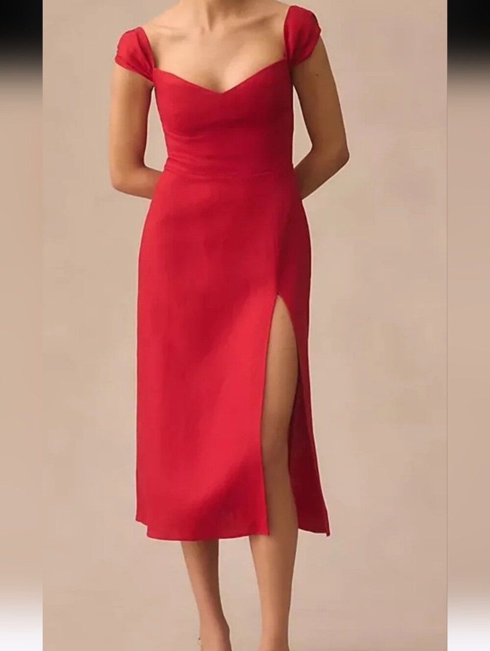 Reformation Bridgton Midi Dress  Size 6